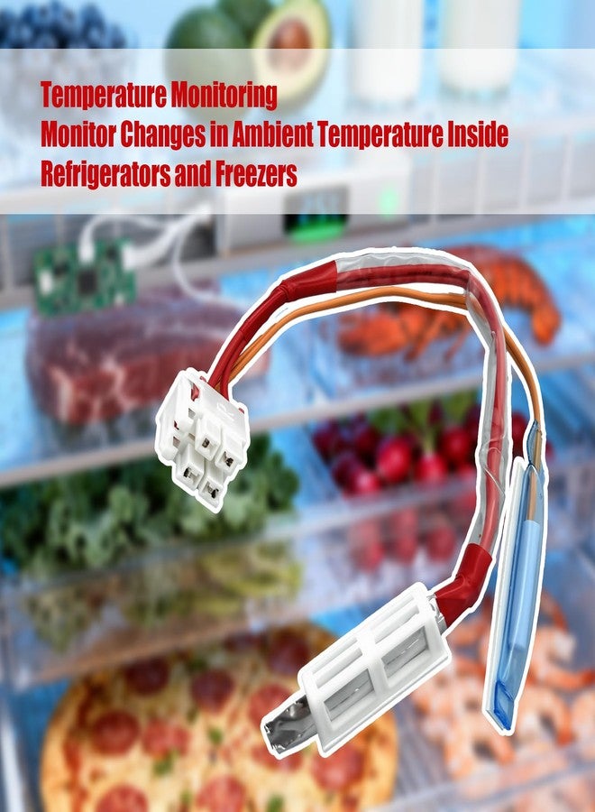 Cinlilian ACM73919214 Refrigerator Freezer Temperature Sensor Fit for LG Kenmore, Refrige Defrost Controller Assembly, Replace 6615JB2005S AP6004251 ACM73919202 PS11732655 EAP11732655 4322974 - Image 4